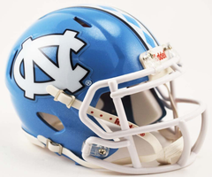 North Carolina Tar Heels Revolution Speed Mini Football Helmet